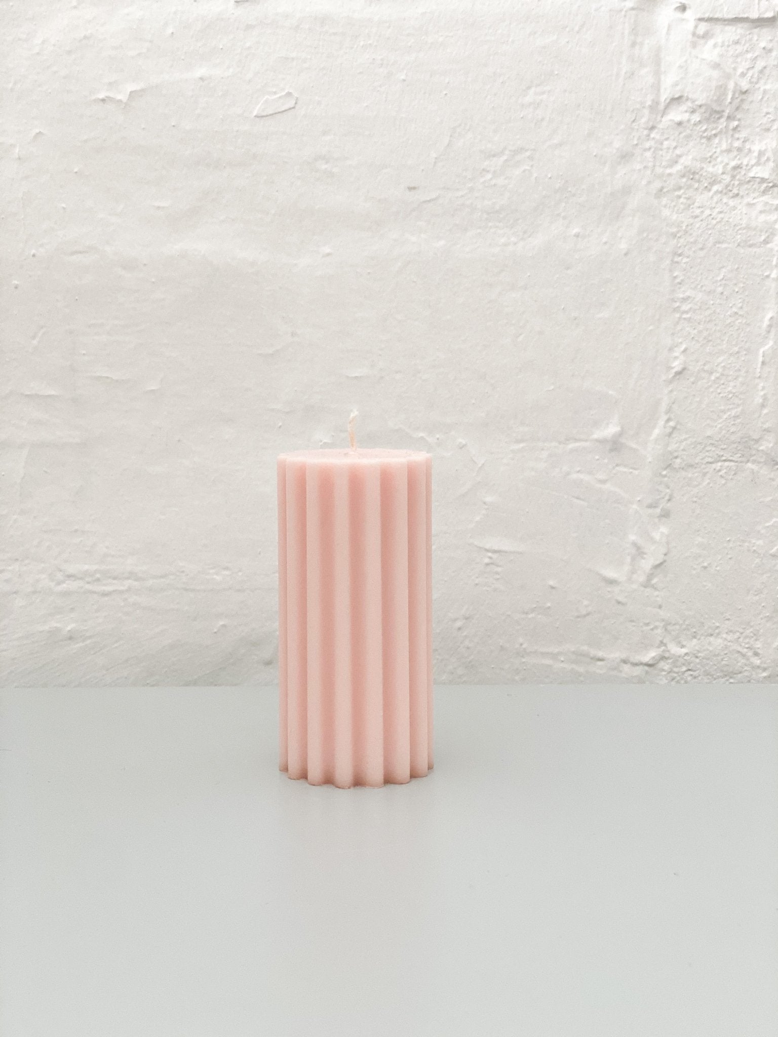 Make Scents of It Fluted Candle, Powder - Norsu Interiors (6693565923516)