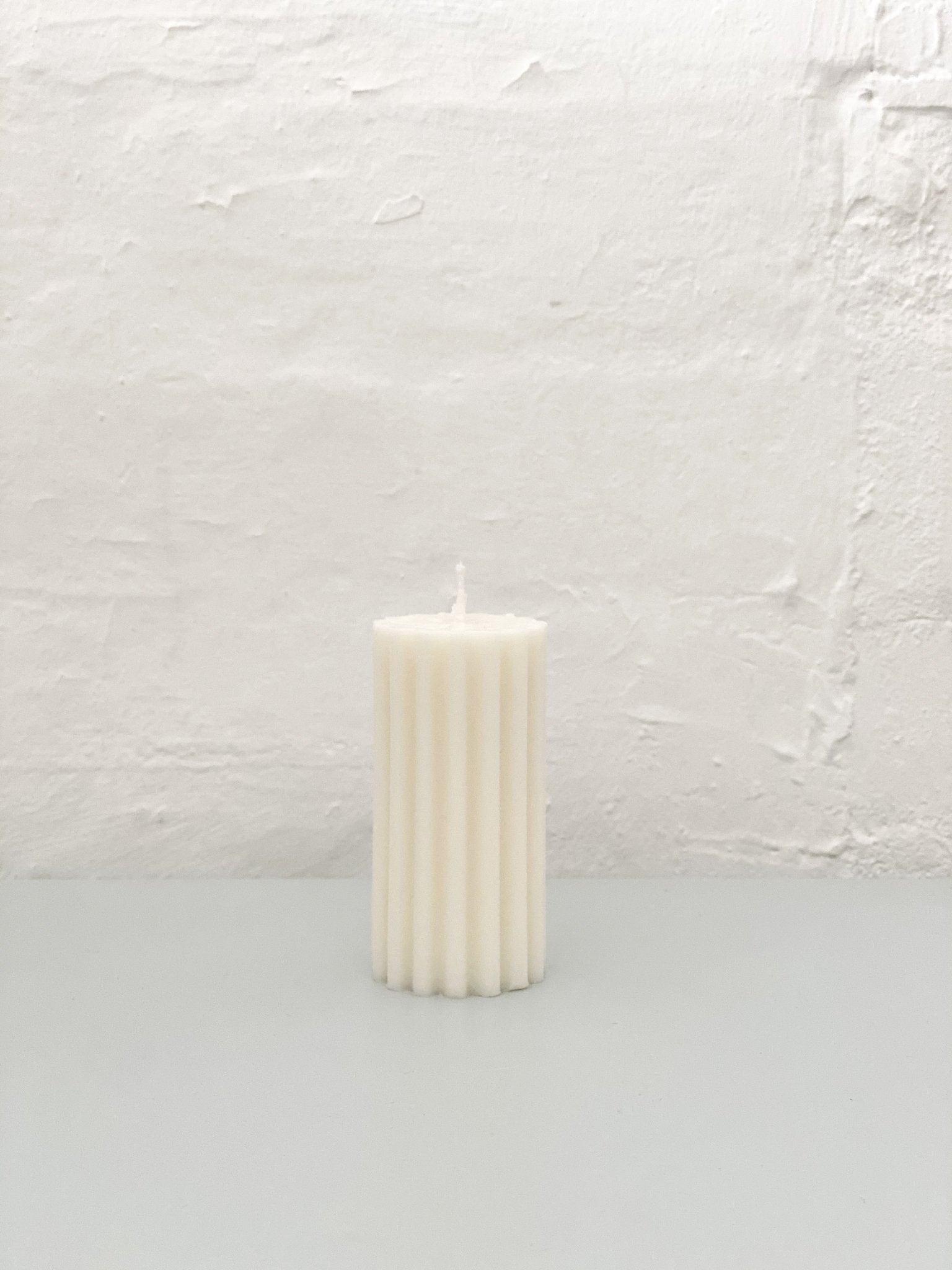 Make Scents of It Fluted Candle, White - Norsu Interiors (6693558845628)