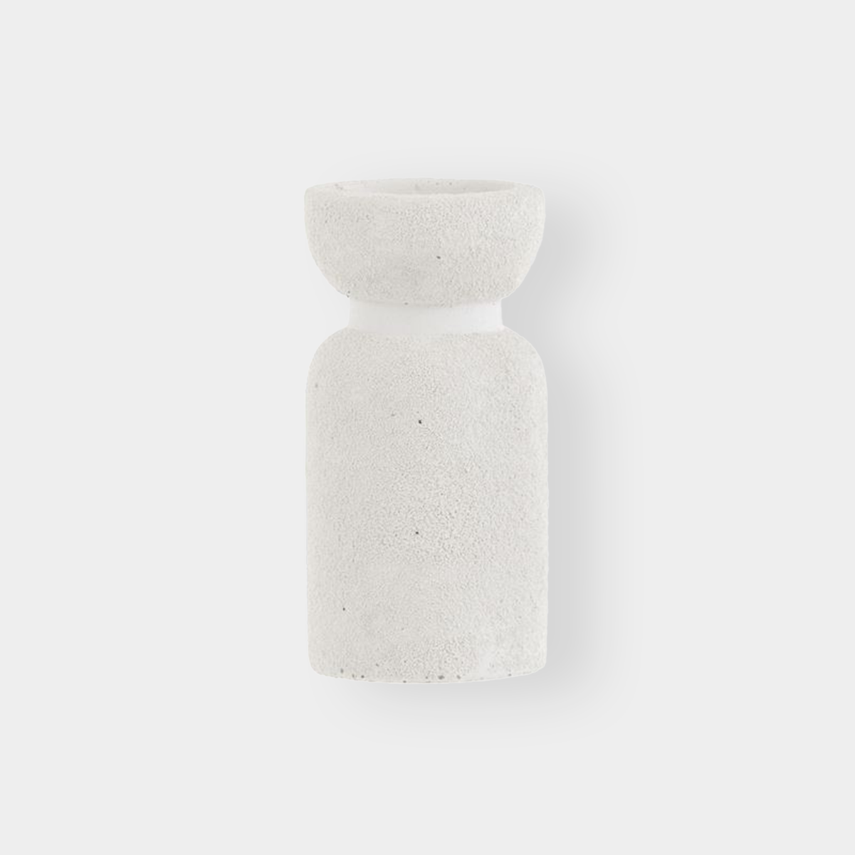 Aria Candle Holder, Large - White Sand (7663553937657)