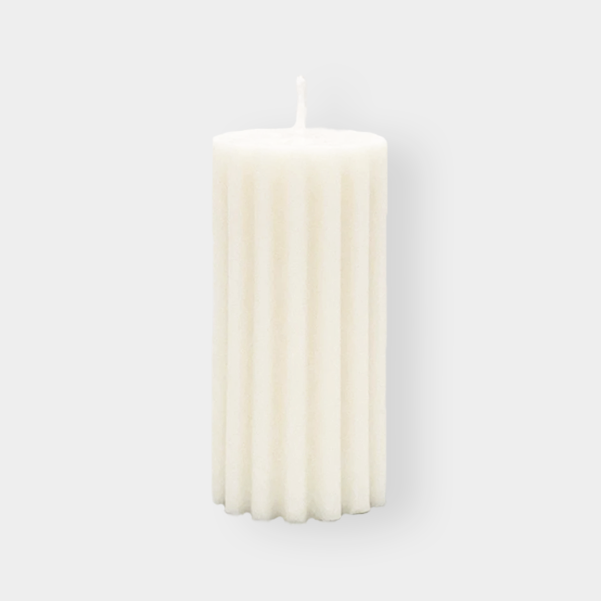 Make Scents of It Fluted Candle, White (6693558845628)