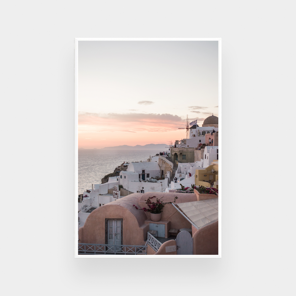 Greek Sunset Print - Various sizes (7734963503353)
